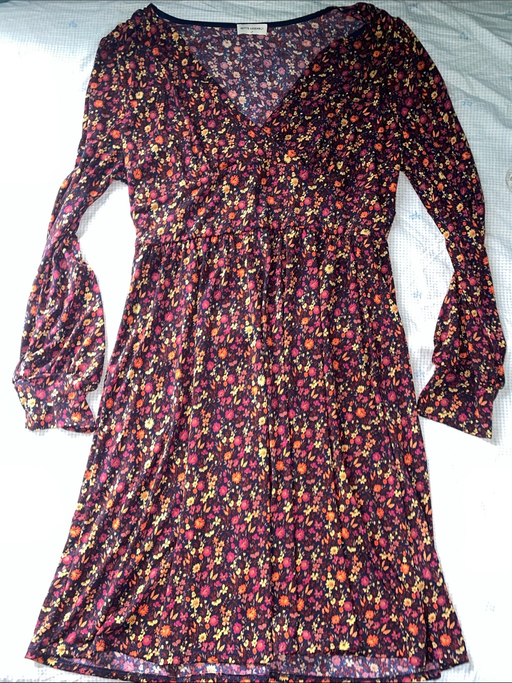Floral Wrap Dress
